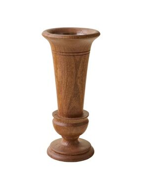 Magnolia Finn Wood Large Vase